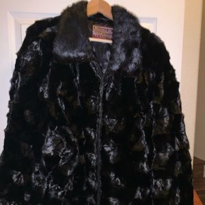 Men’s waist length Mink jacket.
